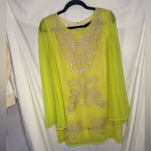 Ark & Co bell sleeve mini dress